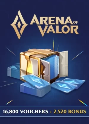 Arena of Valor – 16,800 Vouchers + 2,520 Bonus