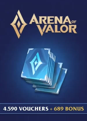 Arena of Valor – 4,590 Vouchers + 689 Bonus