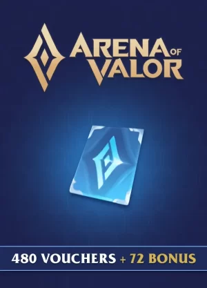 Arena of Valor – 480 Vouchers + 72 Bonus