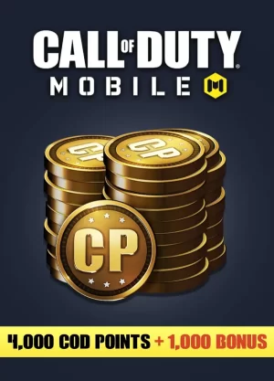 Call Of Duty: Mobile 4000 Points + 1000 Bonus
