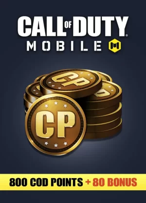 Call Of Duty: Mobile 800 Points + 80 Bonus